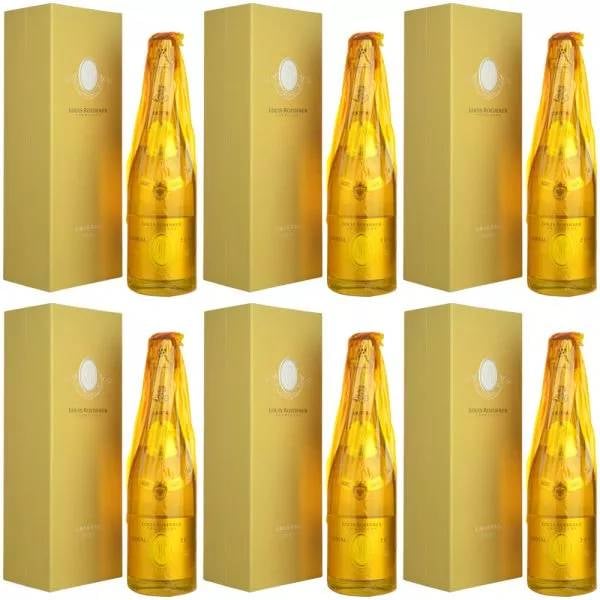 Louis Roederer Cristal 2016 Champagne (Gift Boxed) 6x75cl CASE DEAL