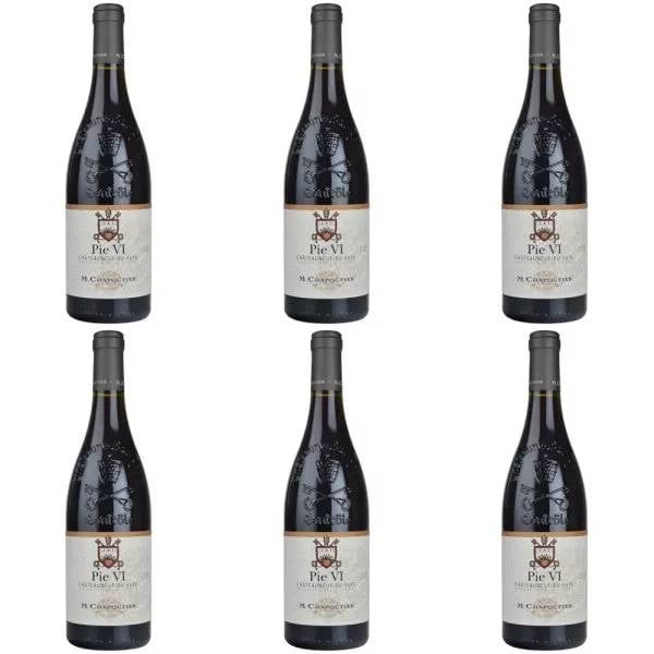 Chateauneuf du Pape Red Pie VI, M Chapoutier 6x75cl CASE DEAL