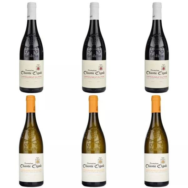Chateauneuf du Pape, Domaine Chante Cigale Mixed Case 6x75cl