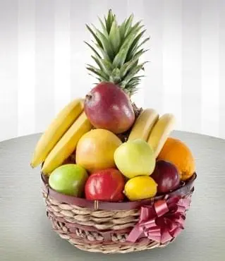 Deluxe fruit basket