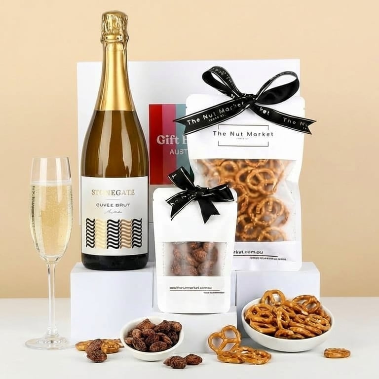Chardonnay Pinot Noir & Nibbles Hamper