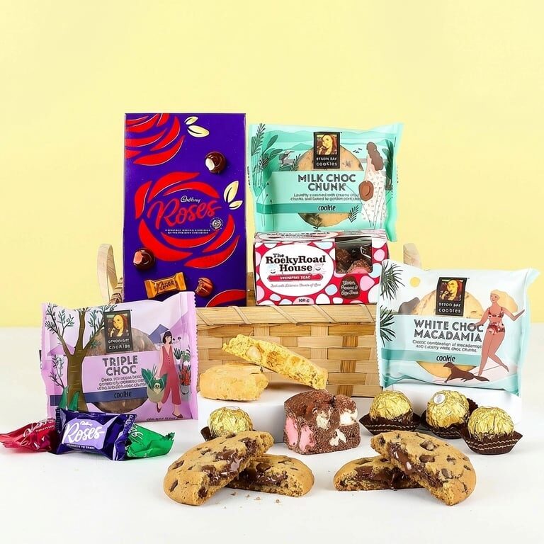 Get Well Chocolate & Cookies Gift