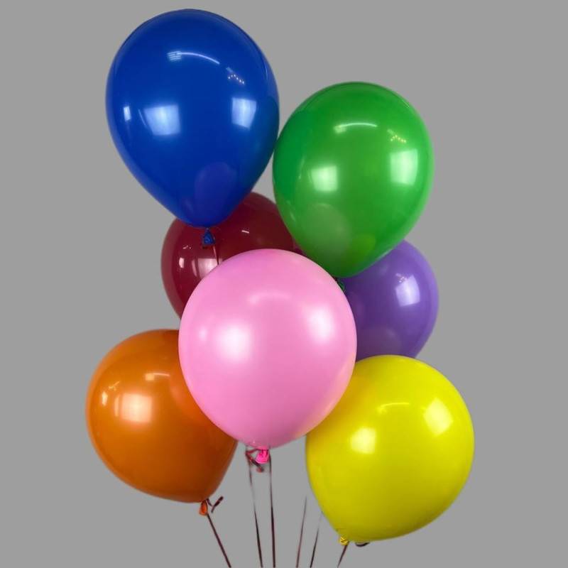 Cloud,of,multicolored,balls,7,pieces