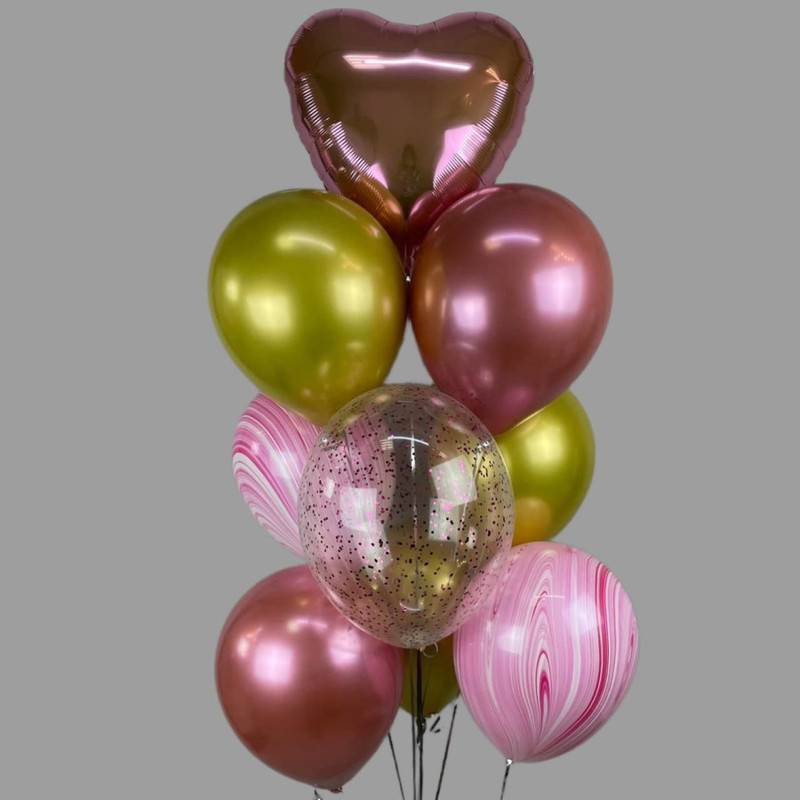 Fountain,Pink,gold,chrome