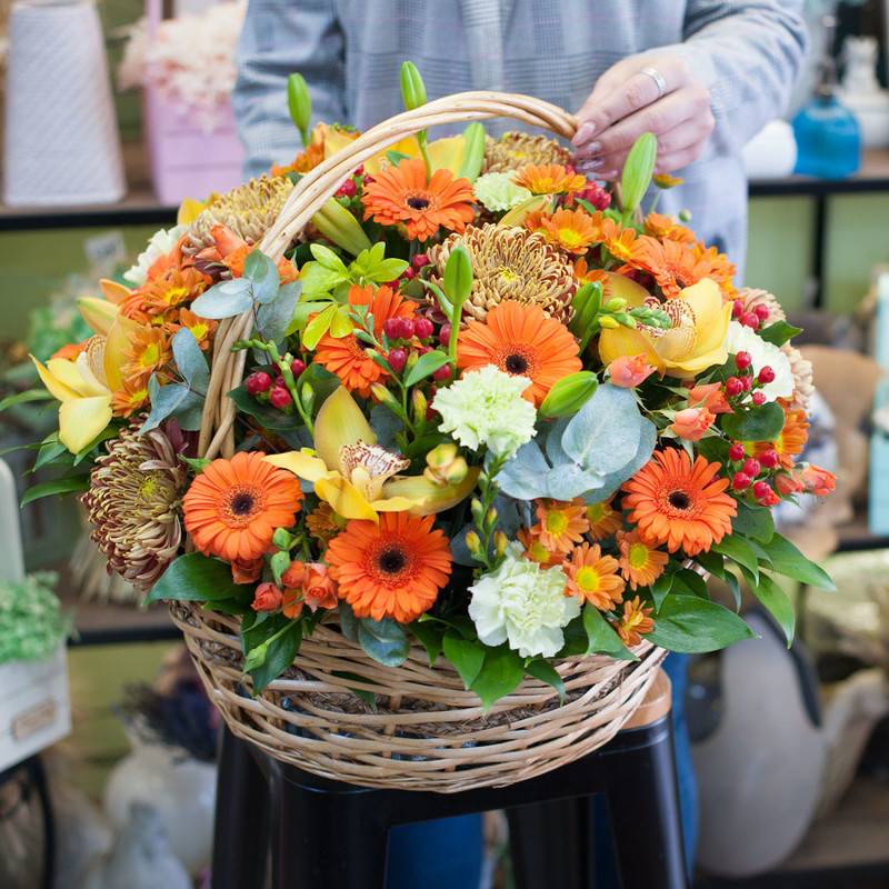 Basket,with,flowers,"Oklahoma"