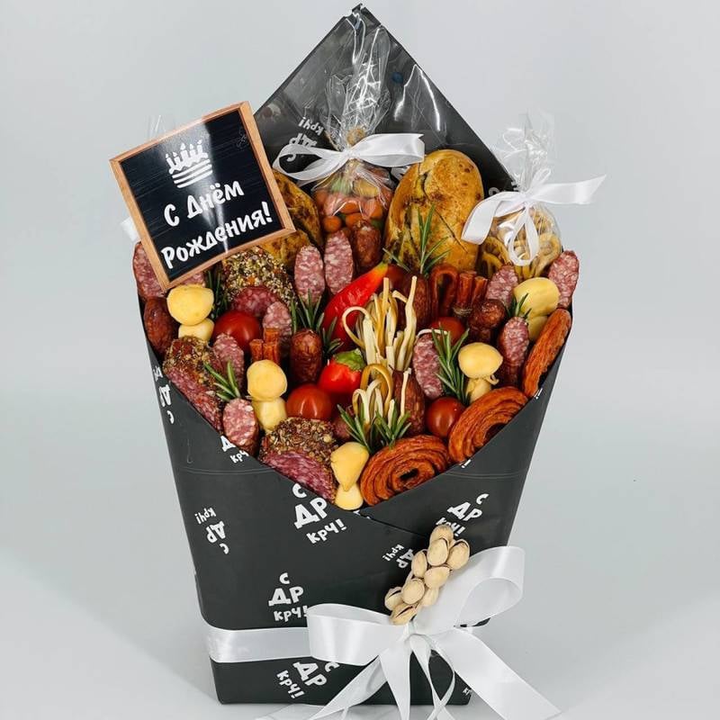 Men's,sausage,bouquet