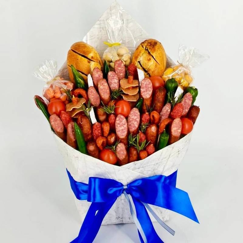A,bouquet,of,sausages,for,men