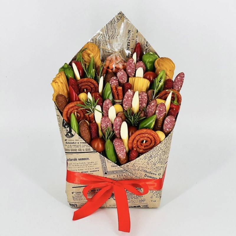 A,bouquet,of,sausages,for,men