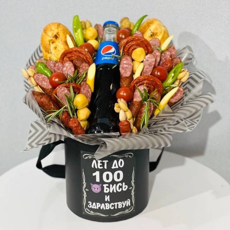 A,bouquet,of,sausages,for,a,friend