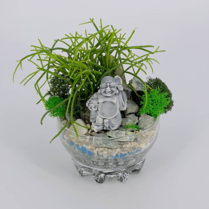 Rastitel_nij,mini,florarium,s,figurkoj,Hotej