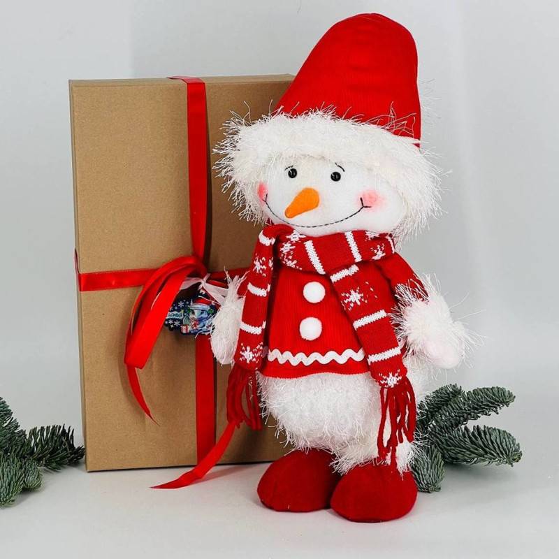 Interior,New,Year's,Toy,Snowman