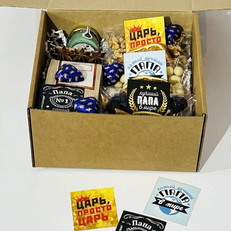 Gift,set,for,papi,â„–4.,Boxes,with,tea,and,sweets.,Chajnij,nabor
