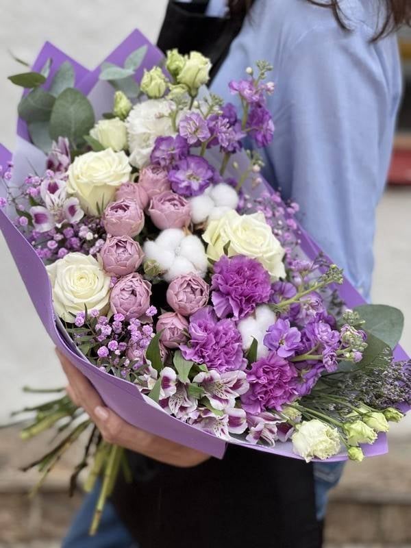 Lavender,Rain,Bouquet_
