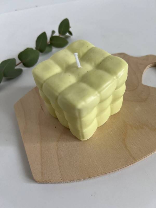 Decorative,Candle,Cube