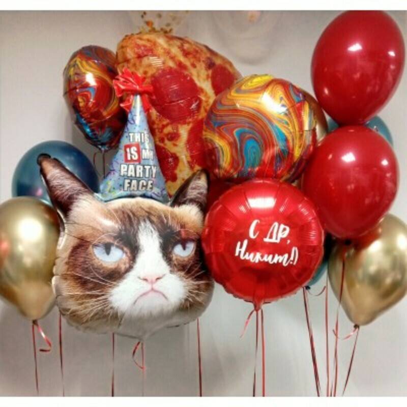 Vozdushnie,shari,Nabor,"This,is,my,Party,Face"
