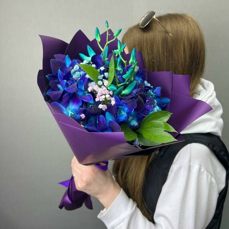 Blue,orchid,(dendrobium)
