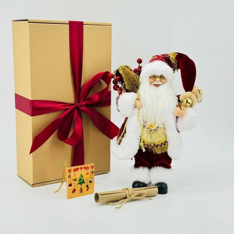 Inter_ernaya,kukla,Santa,Claus,Ded,Moroz.,Novogodnyaya,kukla.,Podarok,na,Novij,god