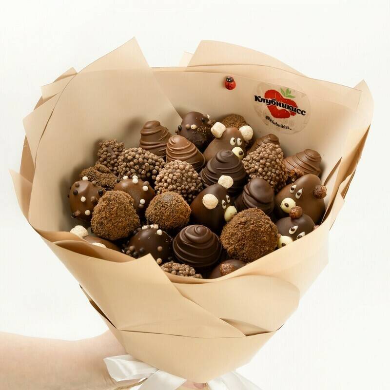 Bouquet,"Barni",with,strawberries,in,chocolate,(from,18,to,22,strawberries)