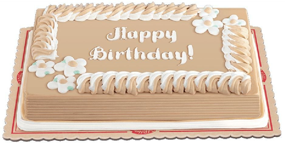 Creamy Caramel Dedication Cake (8x12)
