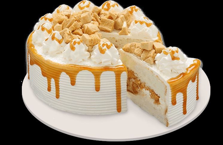 Caramel Crunch Cake By Red Ribbon