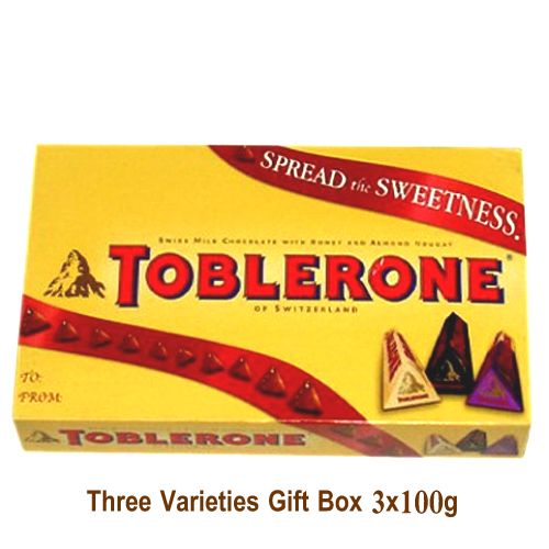Toblerone Three Varieties Gift Box 3x100g