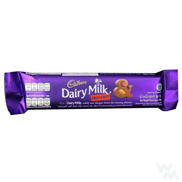 Cadbury Choco Fruit Nut 30gr