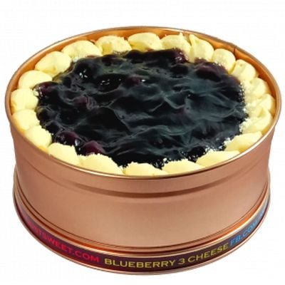 Blueberry 3 Cheese Can Cake