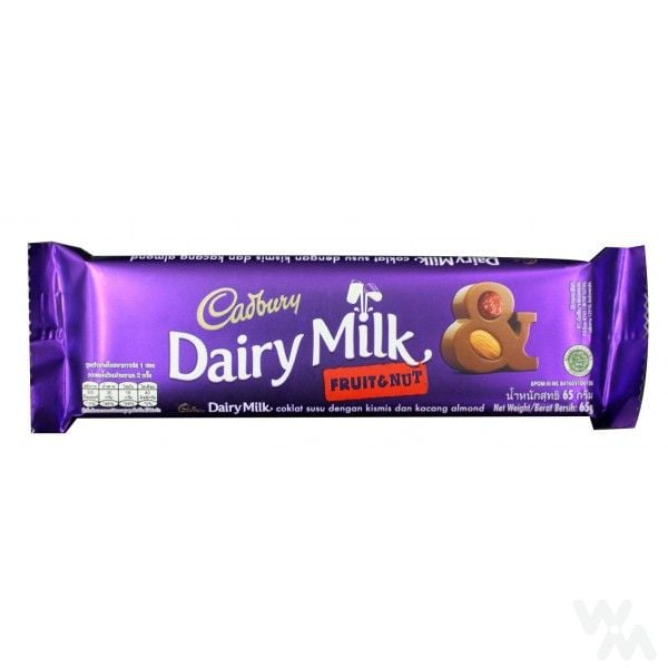 Cadbury Choco Fruit Nut 65gr
