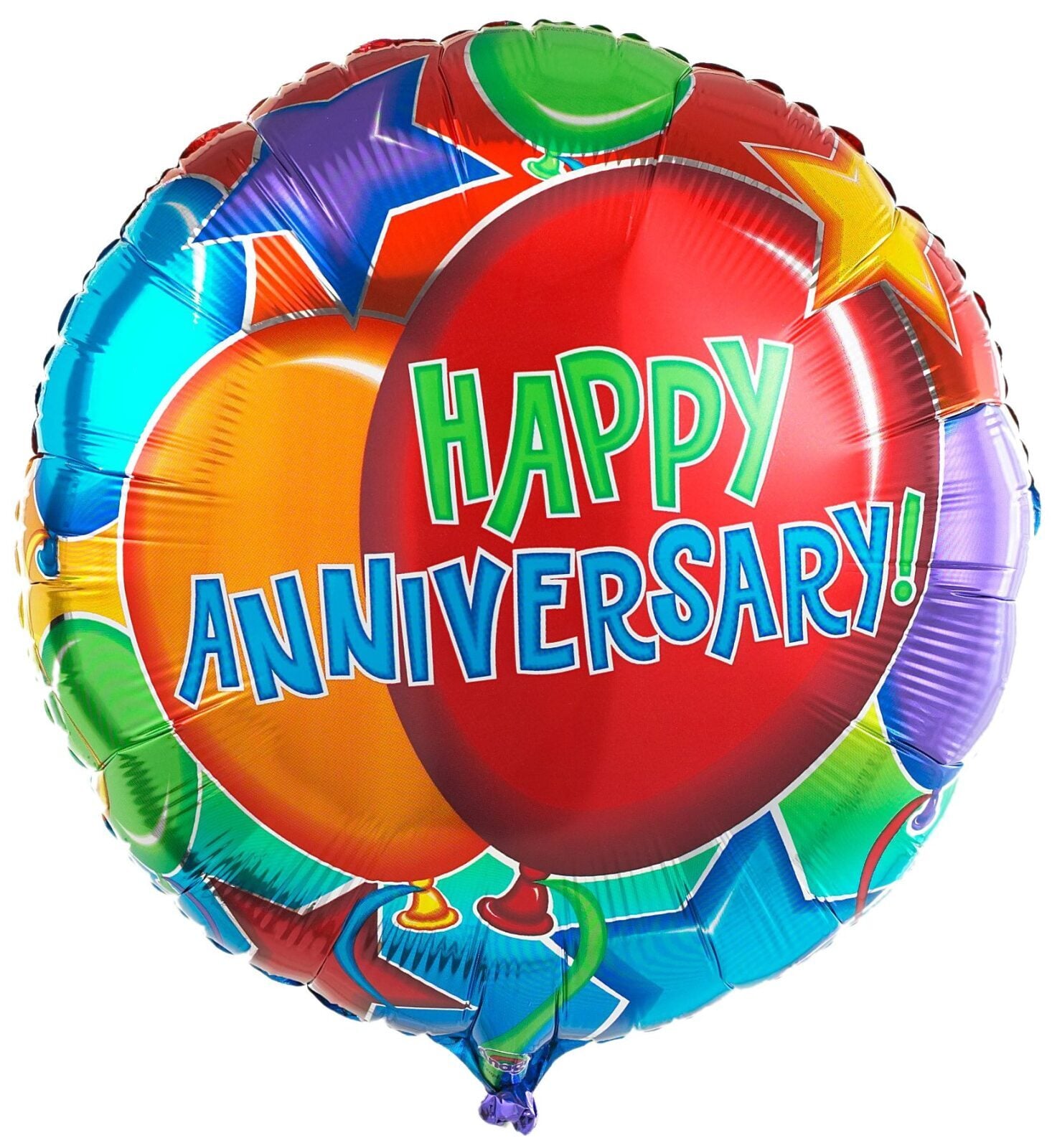 1pc. Mylar Happy Anniversary Balloon