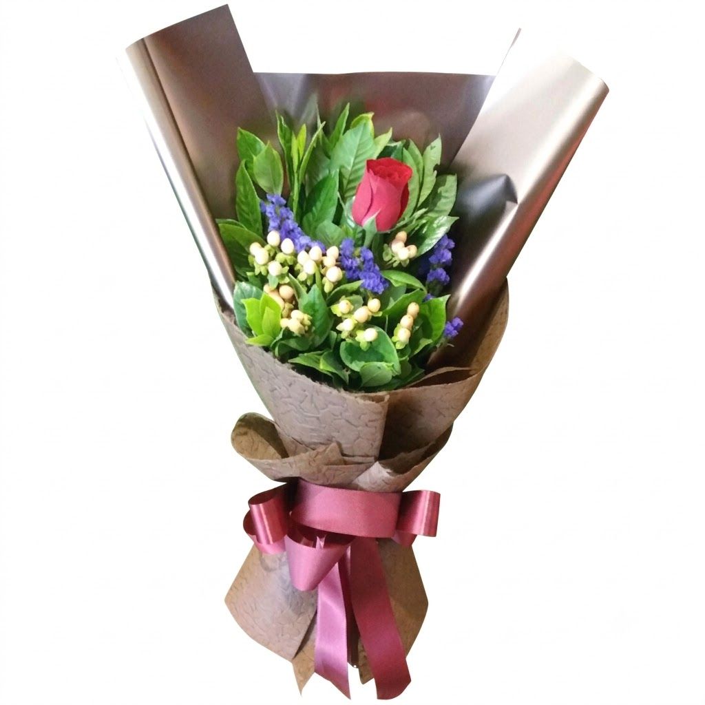 Classic Single Long-Stem Red Rose