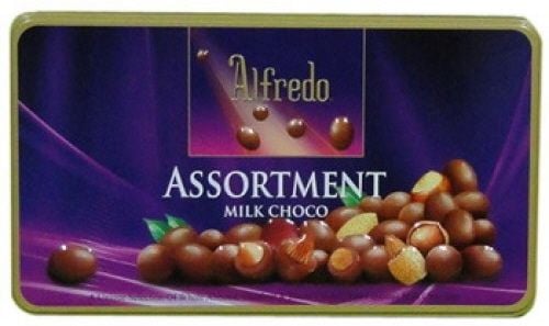Alfredo: Assortment Milk Choco 180g