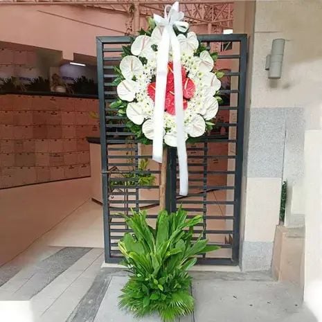 Anthuriums Standing Arrangement