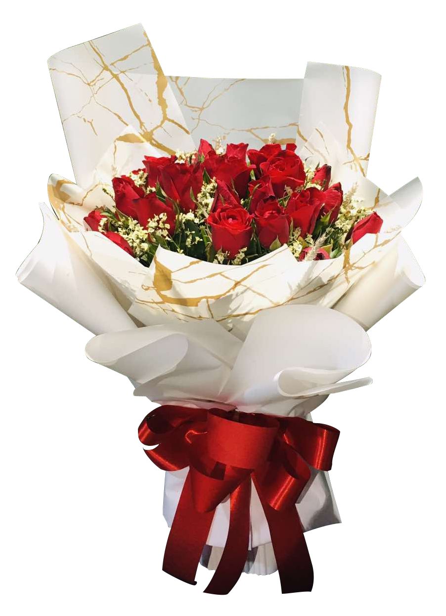 Beautiful 24 Red Rose Bouquet