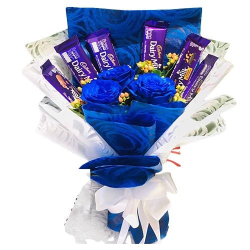 Flower with Chocolate Bouquet