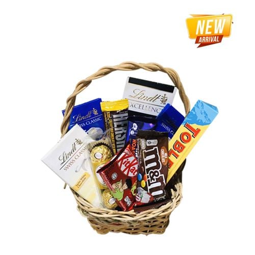 Gourmet Chocolates Basket-1