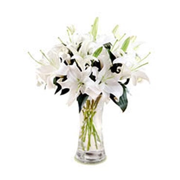 Lilies Star Bouquet (4 Lilies)