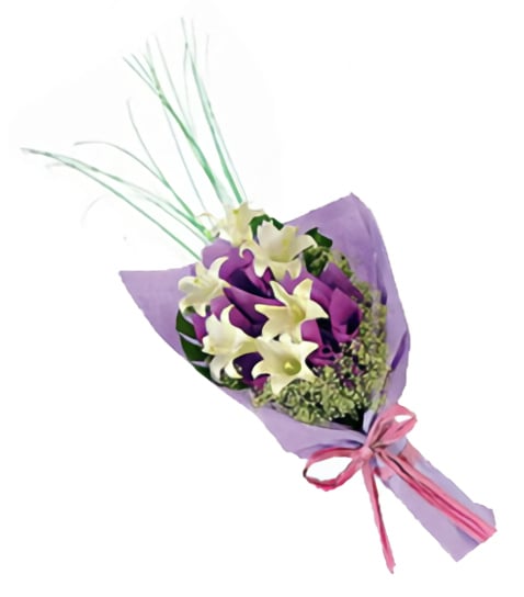 Pretty (9 White Liliesus)