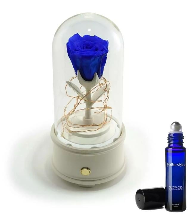 Blue Eternal Rose Bluetooth Speaker