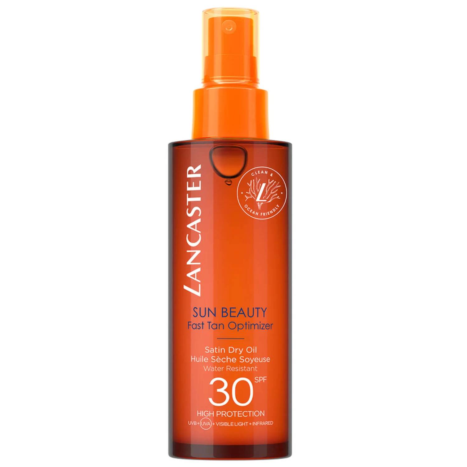 Lancaster Sun Beauty Fast Tan Optimizer Satin Dry Oil SPF30 150ml