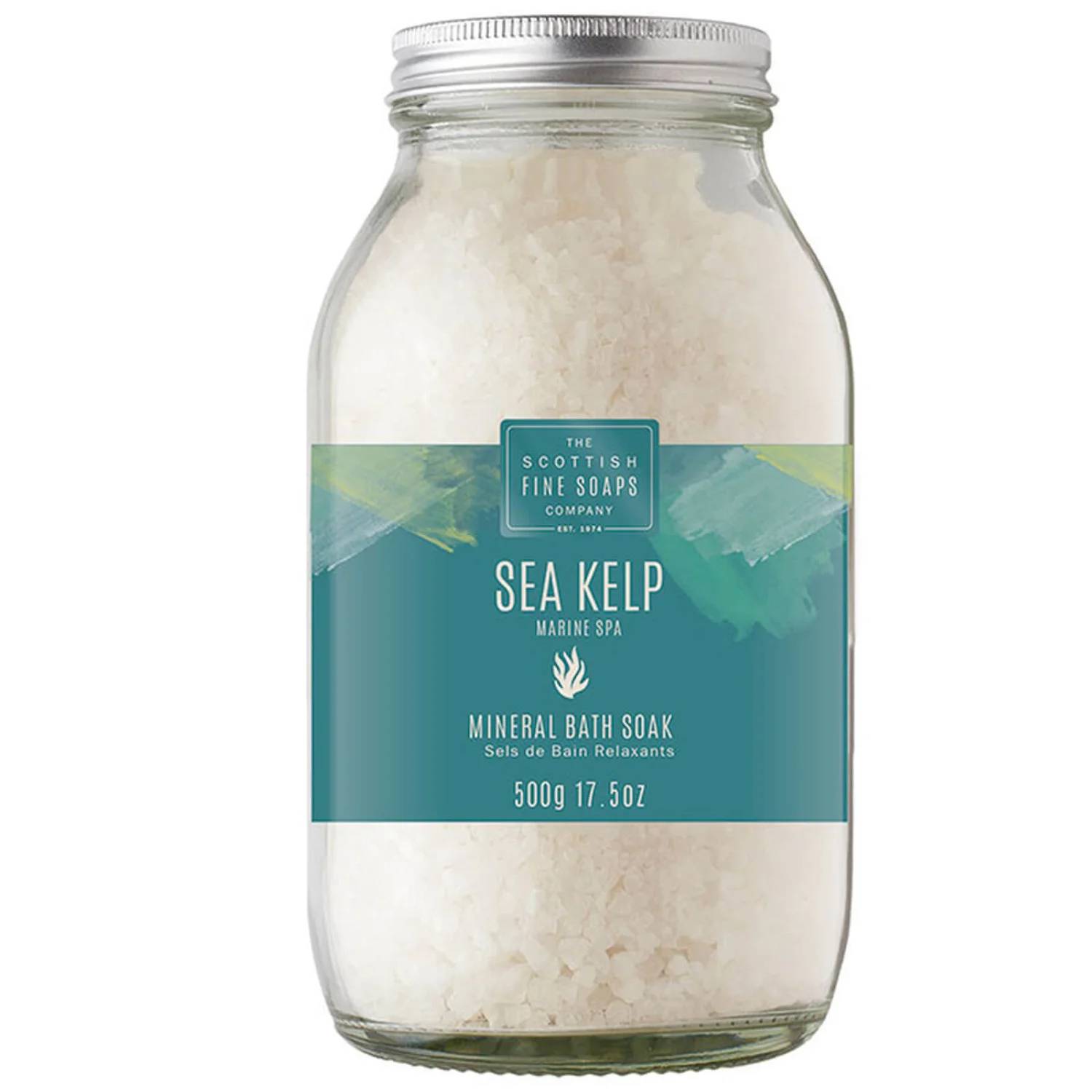 Scottish Fine Soaps Sea Kelp Marine Spa Relaxing Mineral Bath Soak 500g