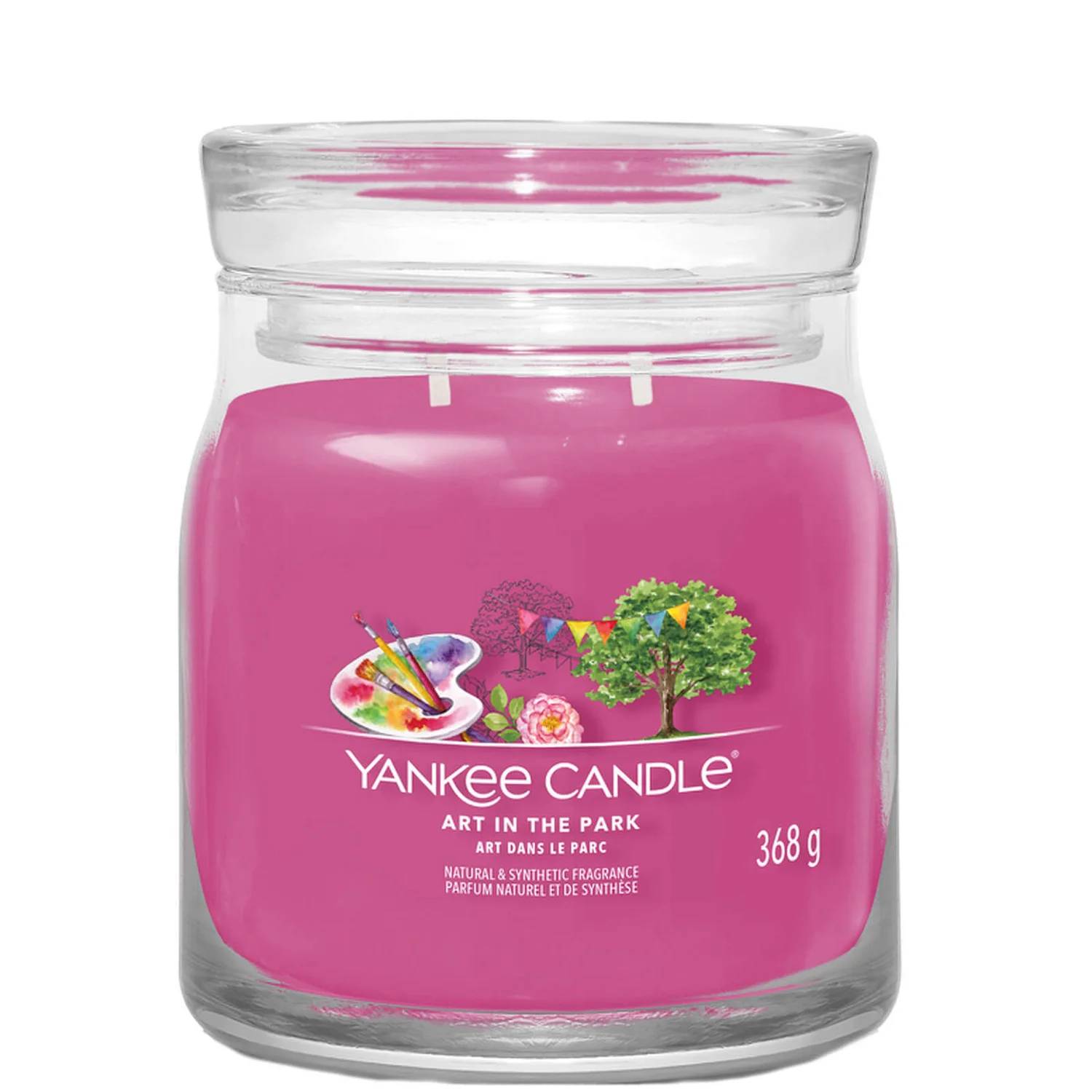 Yankee Candle Signature Jar Candle Medium Jar Art In The Park 368g