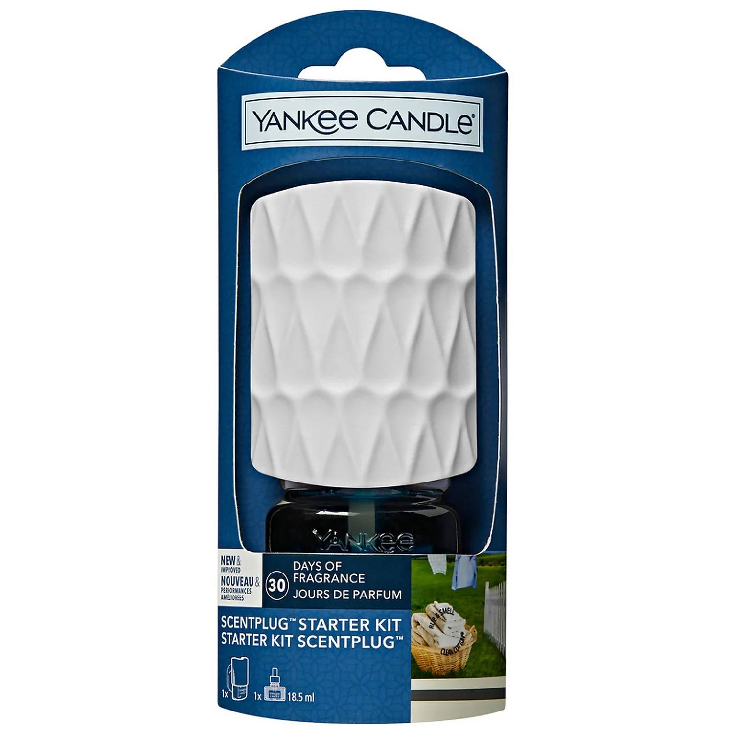 Yankee Candle ScentPlug Clean Cotton Starter Kit
