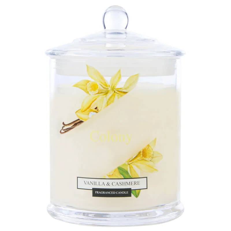 Wax Lyrical Colony Large Candle Jar Vanilla & Cashmere 475g