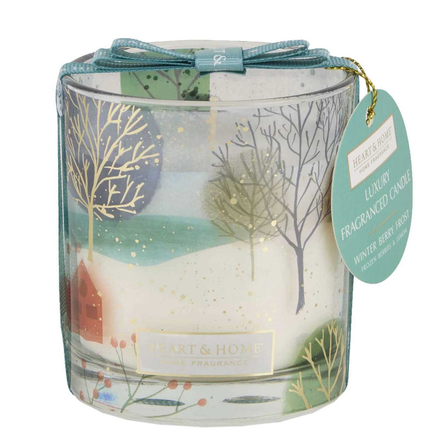 Heart & Home Candles - Scene Candle Winter Berry Frost 200g