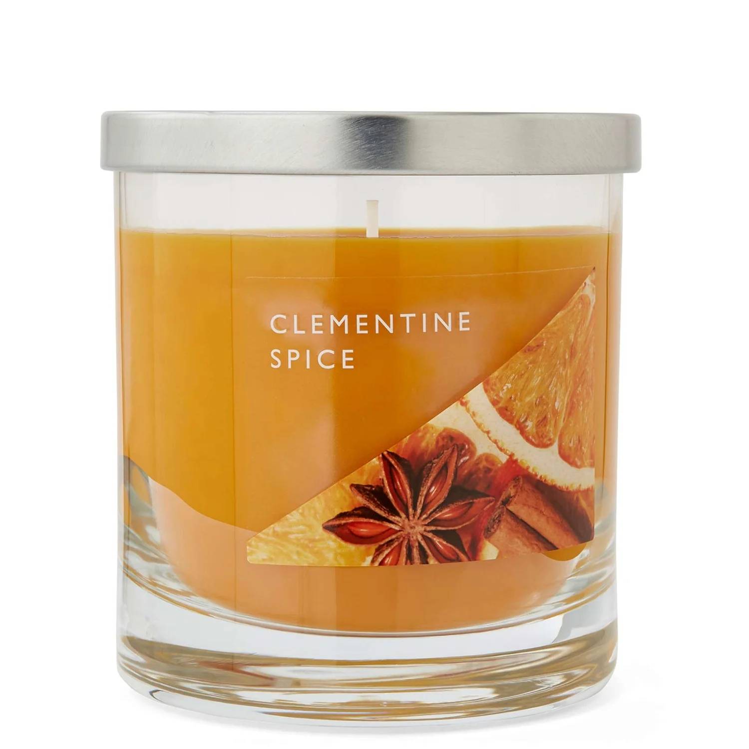 Wax Lyrical Clementine Spice Medium Candle Jar