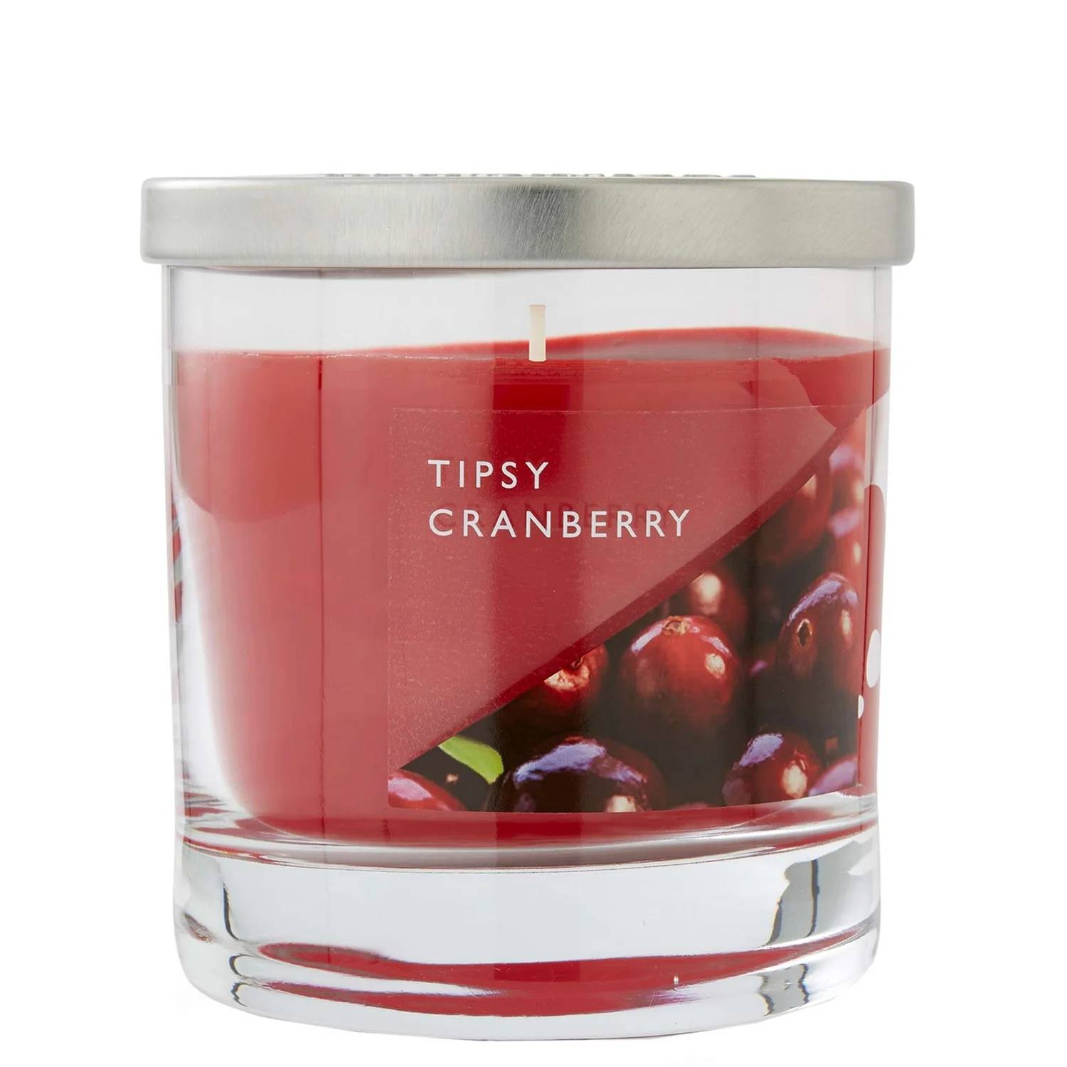 Wax Lyrical Candles Tipsy Cranberry Medium Candle Jar