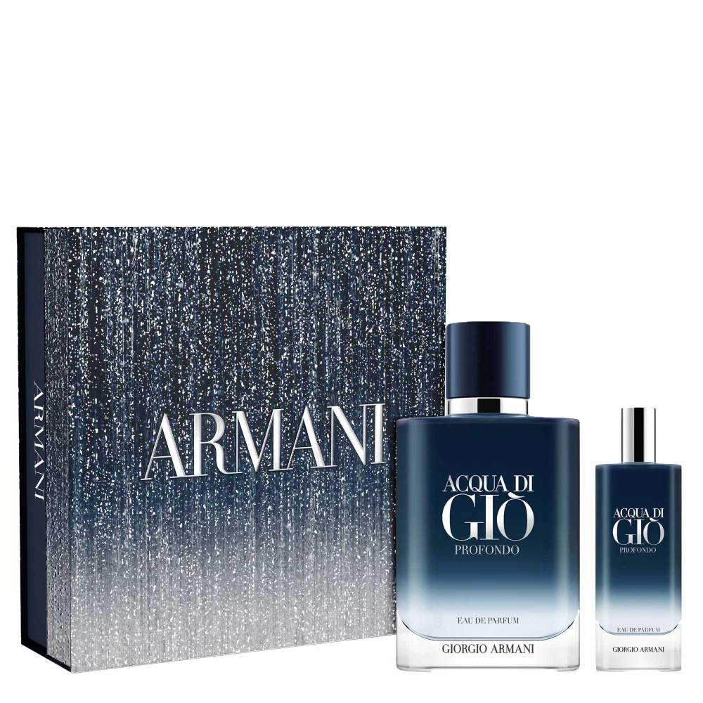 Armani Acqua Di Gio Profondo Eau de Parfum Spray 100ml Gift Set