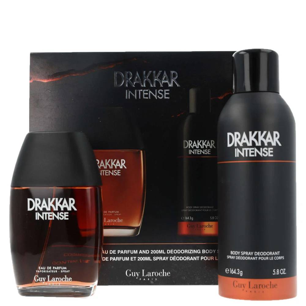 Guy Laroche Drakkar Intense Eau de Parfum Spray 100ml Gift Set