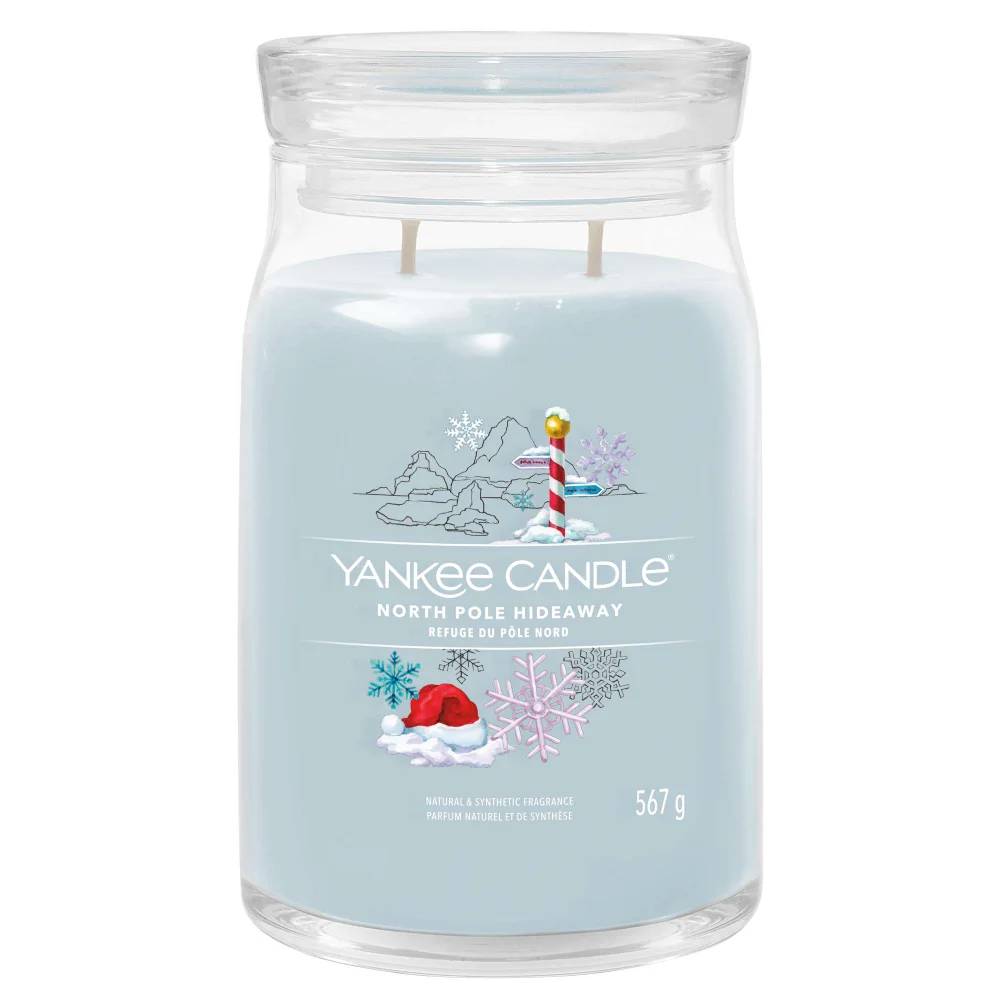 Yankee Candle Signature Jar Candle Large North Pole Hideaway 567g