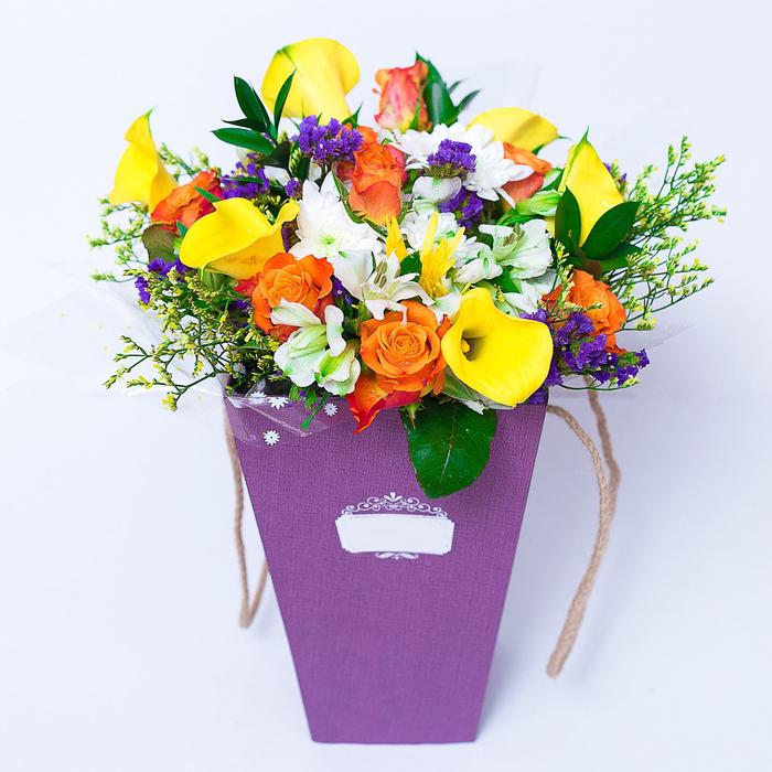 Smiles & Sunshine Box Bouquet
